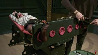 video 36 Nylon feet tickling in stocks for Mora in Y position on feet porn femdom feet humiliation-7