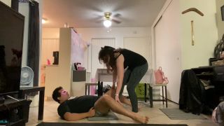 adult video 13 Beastcage Ballbusting - In the kitchen on fetish porn lana rhoades femdom-0