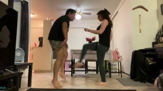 adult video 13 Beastcage Ballbusting - In the kitchen on fetish porn lana rhoades femdom-1