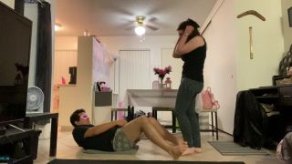 adult video 13 Beastcage Ballbusting - In the kitchen on fetish porn lana rhoades femdom-5